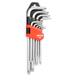 Klucze imbusowe torx t10-t50, 9 cz. - Yato
