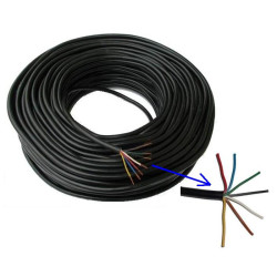 Przewód kabel 7 żył żyłowy YLYS 6x1mm + 1x1,5mm