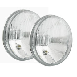 2x Reflektor H4 Kamaz Ikarus Trabant Wolga Robur Zaporozec Lada Niva Wesem 034.1-RE