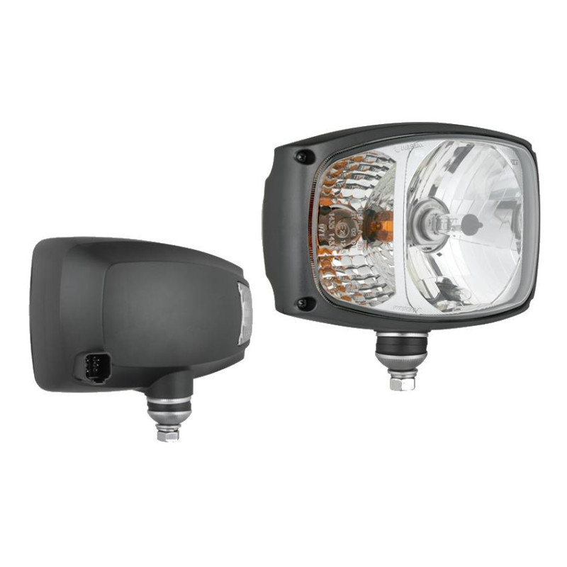 Reflektor lampa kierunkowskaz prawa złącze Deutsch DT pług traktor RGV1B.52410 Reflektor lampa kierunkowskaz prawa złącze Deutsch DT pług traktor RGV1B.52410