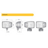 Reflektor lampa kierunkowskaz prawa + lewa złącze Deutsch pług traktor A.07131 RGV1B.52400 RGV1B.52410