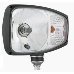 Reflektor lampa kierunkowskaz prawa + lewa złącze Deutsch pług traktor A.07131 RGV1B.52400 RGV1B.52410