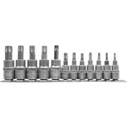 Zestaw kluczy TORX na szynie 12 szt - Yato