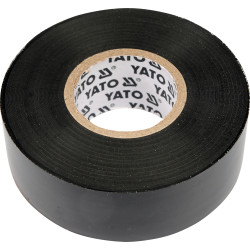 Taśma elektroizolacyjna 25mmx20mx0,19mm, czarna - Yato