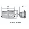 Reflektor lampa H4 156x93 Case JX 1070N RE.38580