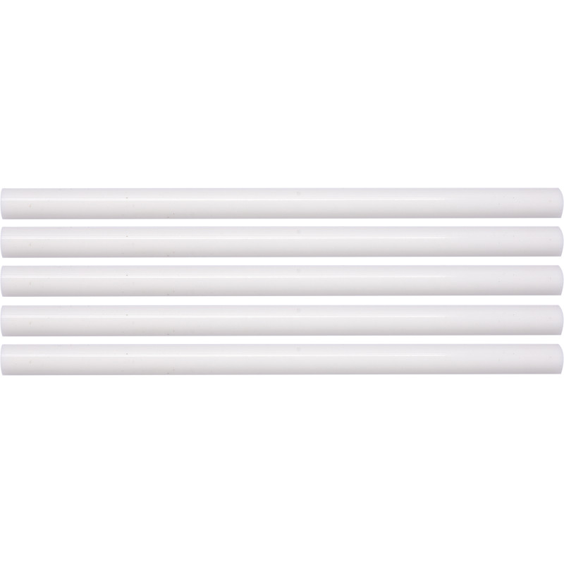 Klej termotopliwy 11,2x200MM 5 sztuk biały Klej termotopliwy 11,2x200MM 5 sztuk biały