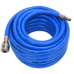 Wąż pneumatyczny zbrojony PVC 10mm x10m z szybkozłączami - Yato
