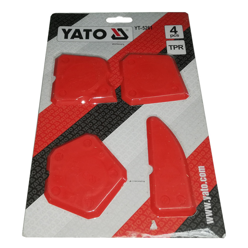 Szpachelki do silikonu 4 szt 100 mm - Yato Szpachelki do silikonu 4 szt 100 mm - Yato
