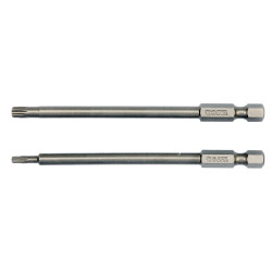 Końcówki wkrętakowe 1/4 2 szt - torx security