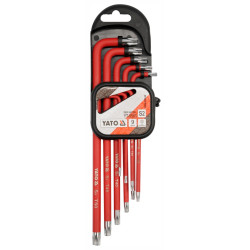 Zestaw kluczy imbusowych powlekanych torx