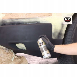 Lakier strukturalny do plastiku czarny renowacja zderzak Fiat 126p