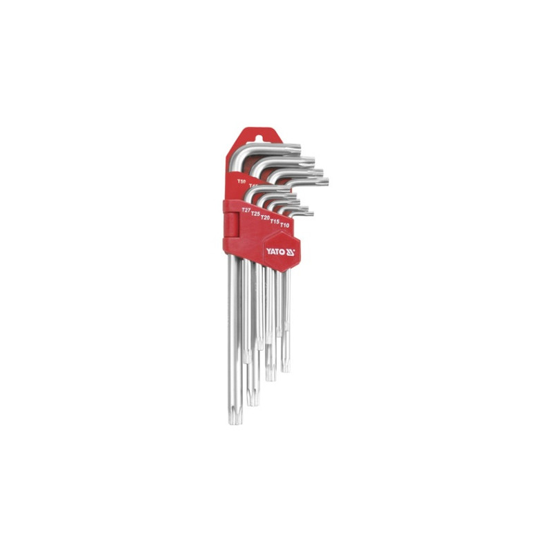 Klucze imbusowe torx, długie t10-t50 Klucze imbusowe torx, długie t10-t50