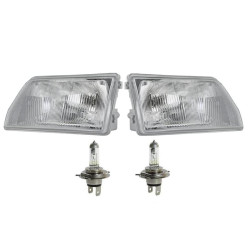 Reflektor H4 Cinquecento prawy lewy żarówki Wesem 0297.45411  0297.45401 01-0297.45401 0297.45411