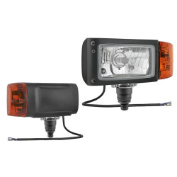 Reflektor lampa z kierunkowskazem Wesem P+L piaskarka kombajn REPR2.42780 REPR2.42781