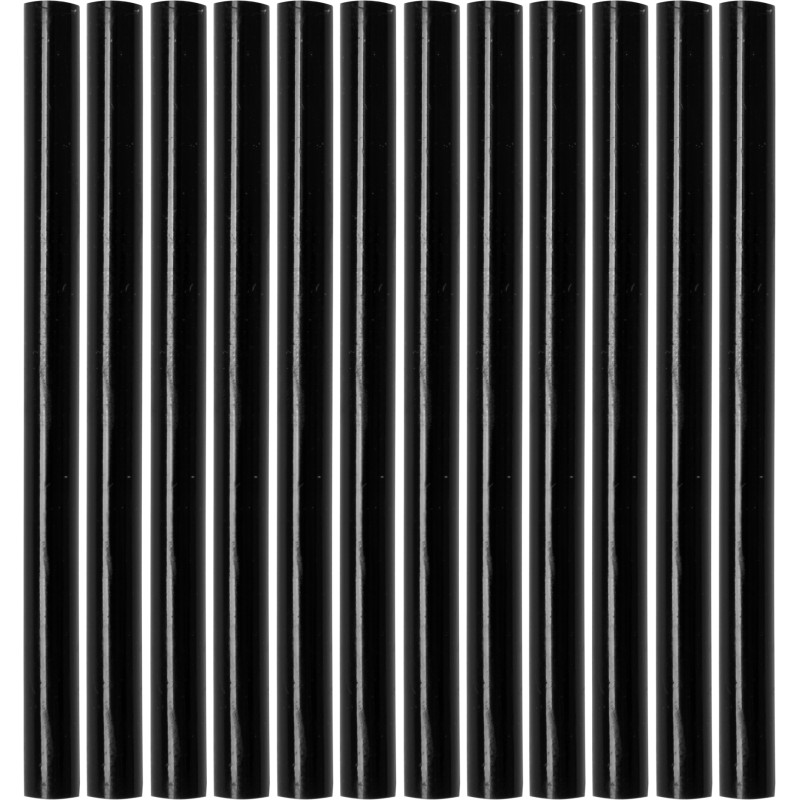 Klej termotopliwy 7,2x100MM 12 sztuk czarny Klej termotopliwy 7,2x100MM 12 sztuk czarny
