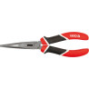 Szczypce wydłużone proste, crv, 160 mm
