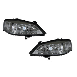 Reflektor lampa przód Opel Astra II G CHROM