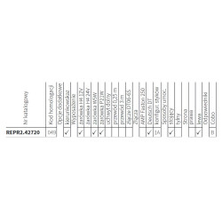Reflektor przedni H4 złącze DT04-6P lewy + prawy komplet REPR2.42720 REPR2.42721