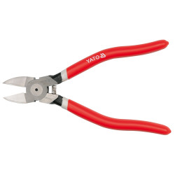 Szczypce tnące boczne do plastiku 180mm Yato