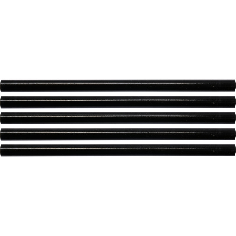 Klej termotopliwy 11,2x200mm 5szt kolor czarny