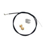 Linka cięgno ssania + zabezpieczenie pancerza i linki Fiat 126p Linex