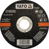 Tarcza do cięcia stali nierdzewnej 115x2,5x22 mm - Yato