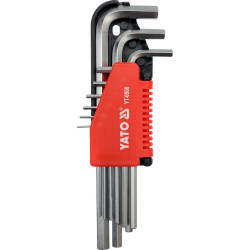 Klucze imbus imbusowe hex 1,5-10 komplet 9 elementów Yato