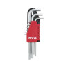 Klucze imbusowe hex 2-10 mm, kpl. 9 szt. - Yato