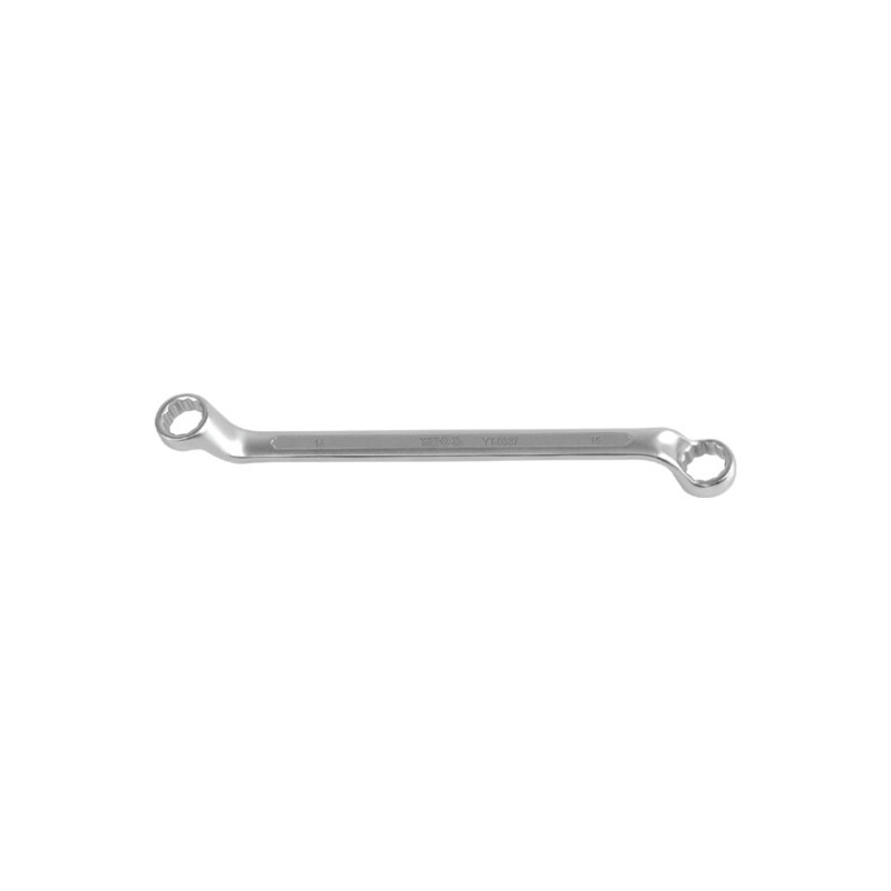 Klucz oczkowy odgięty 14x15 mm - Yato Klucz oczkowy odgięty 14x15 mm - Yato