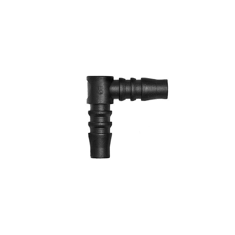 Kolano kolanko spryskiwacza uniwersalne 8mm Kolano kolanko spryskiwacza uniwersalne 8mm