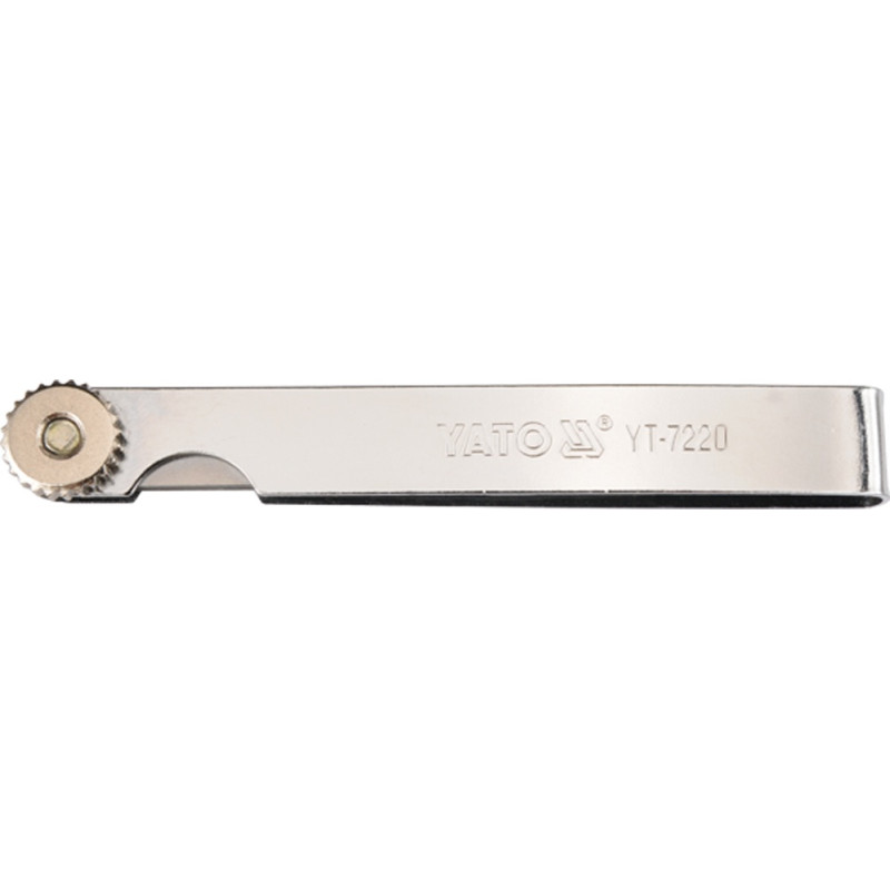 Szczelinomierz 100 mm 17 listków 0,02-1mm Yato