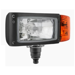 Reflektor przedni lampa H4 lewy złącze Deutsch Merlo JCB Manitou Ausa Genie Terex Eurocomach REPR1.24260