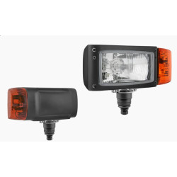 Reflektor przedni lampa H4 lewy złącze Deutsch Merlo JCB Manitou Ausa Genie Terex Eurocomach REPR1.24260