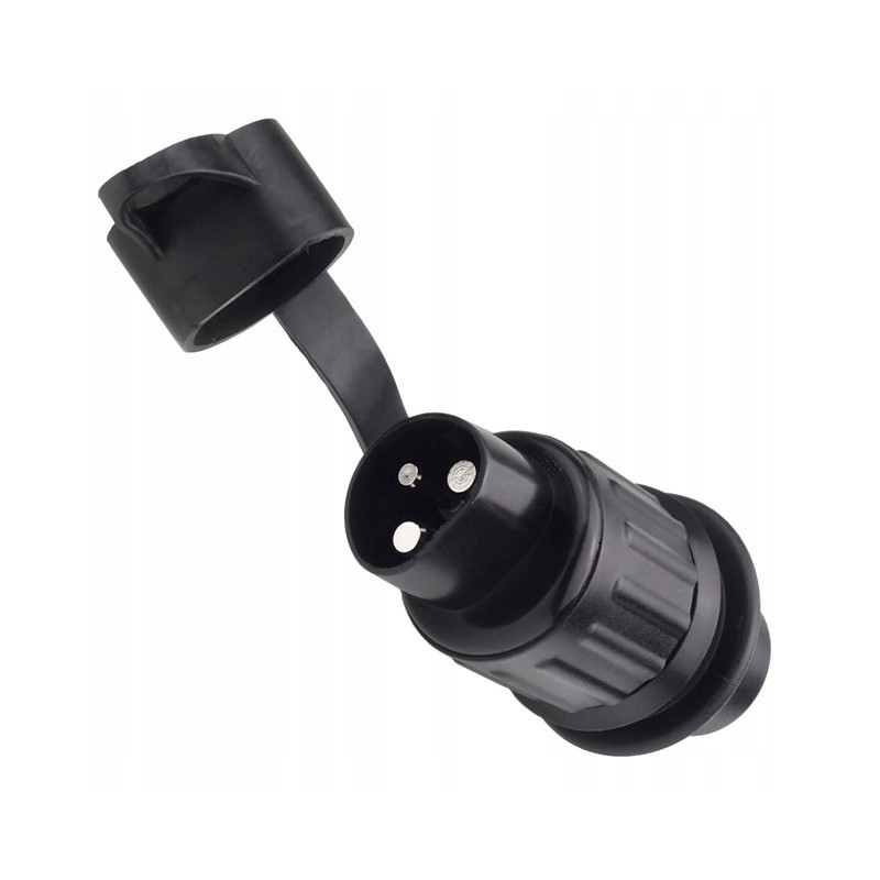 Wtyczka przyczepy 3 PIN PINOWA zlacze elektryczne uniwersalna 12 V