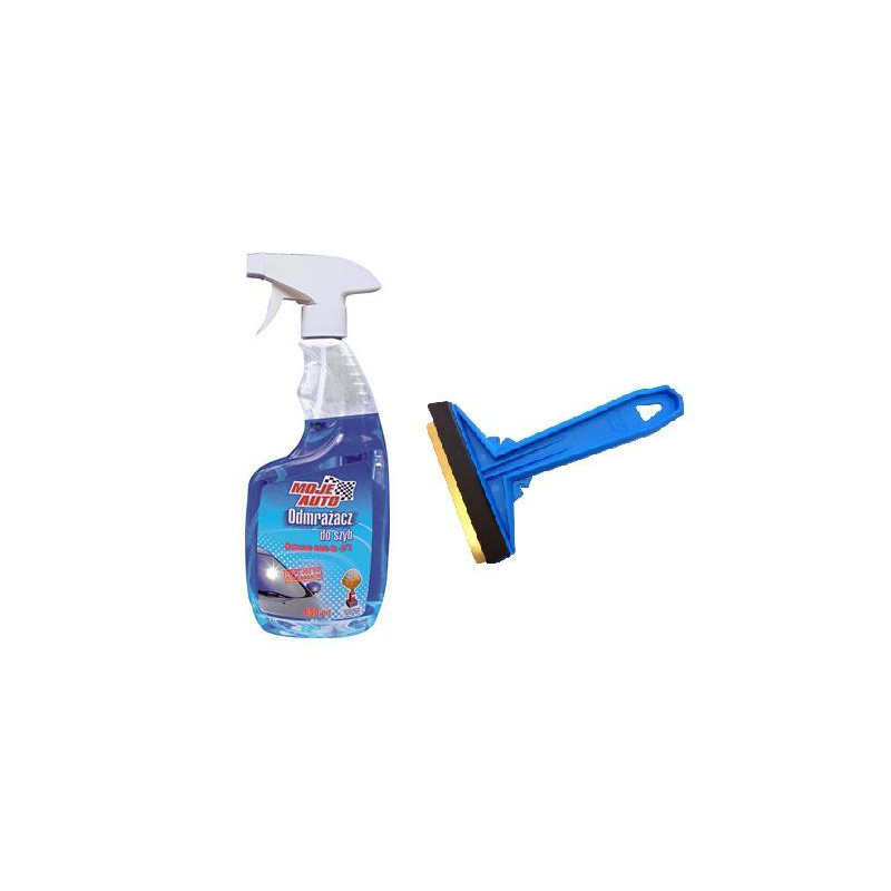 Odmrażacz do szyb 650ml skrobak skrobaczka Odmrażacz do szyb 650ml skrobak skrobaczka