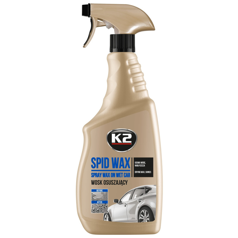 K2 SPID WAX Wosk osuszający sprayu spreyu 750 ml K2 SPID WAX Wosk osuszający sprayu spreyu 750 ml