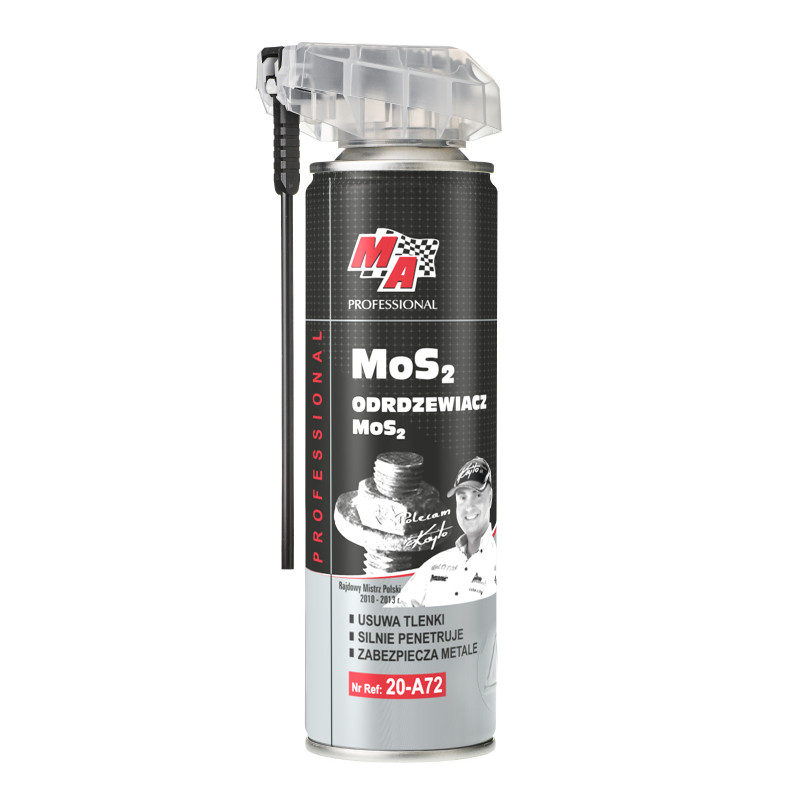 Odrdzewiacz w sprayu MoS2 250 ml