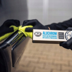 Pasta do polerowania metali chromu listew emblematów K2 Aluchrom 120 g