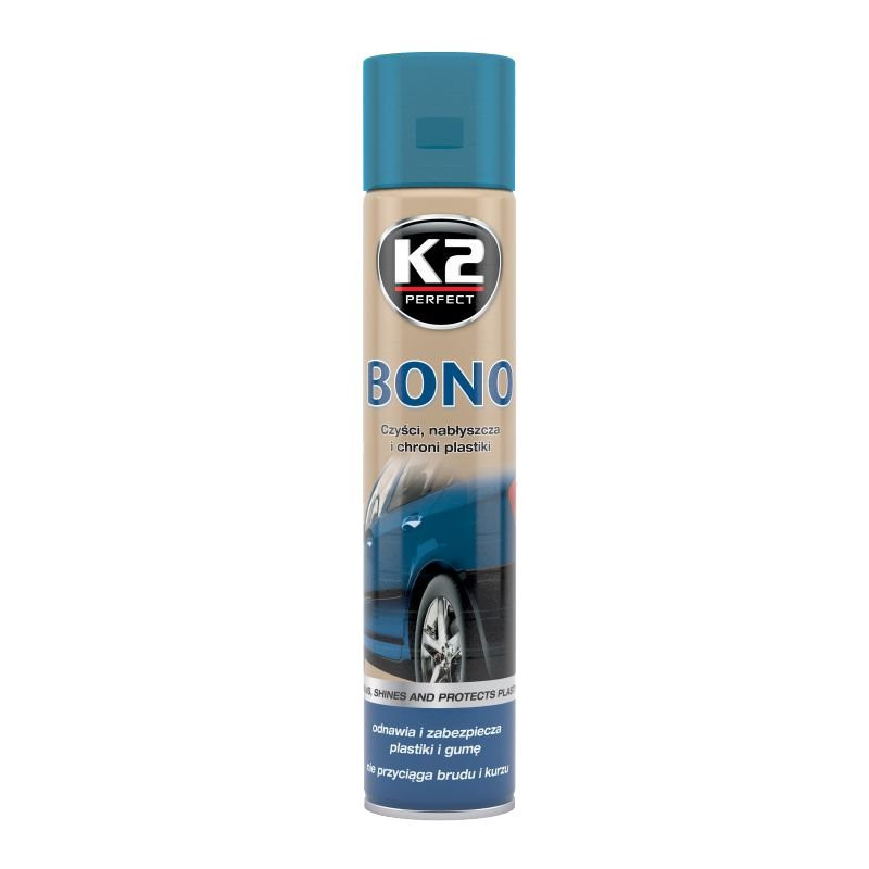 K2 BONO Płyn sprey spray do czyszczenia plastików 300 ml K2 BONO Płyn sprey spray do czyszczenia plastików 300 ml