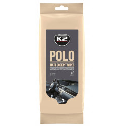 K2 Polo Matt Chusteczki ścierki szmatki matowe do kokpitu 24 szt.
