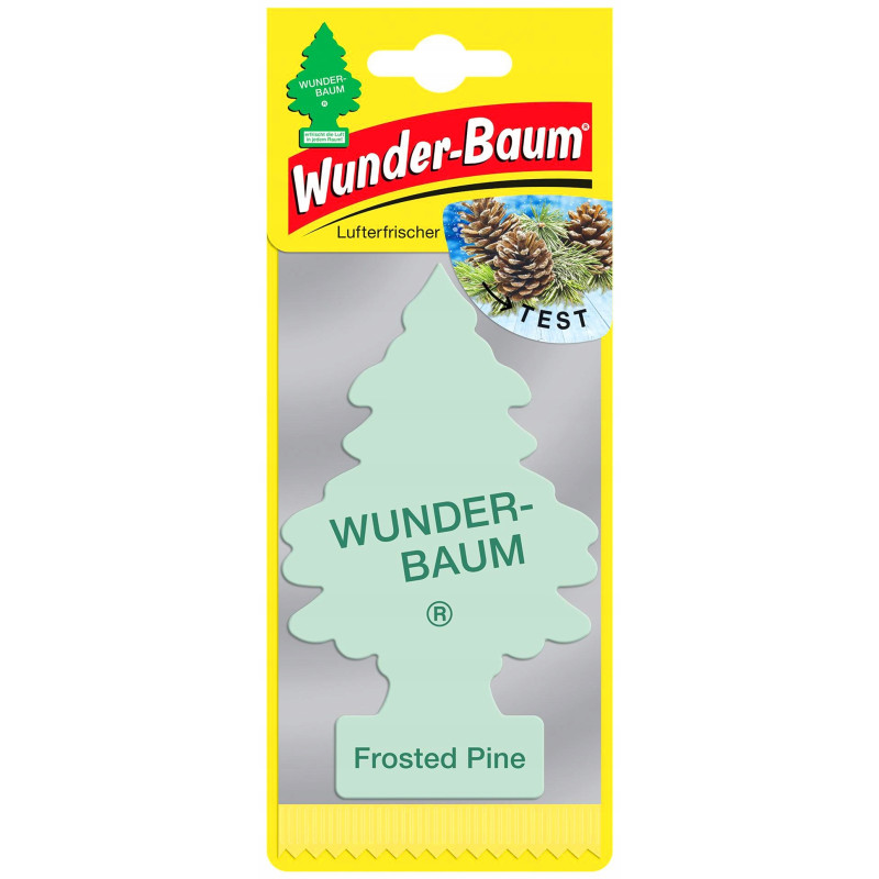 WUNDER BAUM Odświeżacz samochowy zawieszka do samochodu frosted pine WUNDER BAUM Odświeżacz samochowy zawieszka do samochodu frosted pine