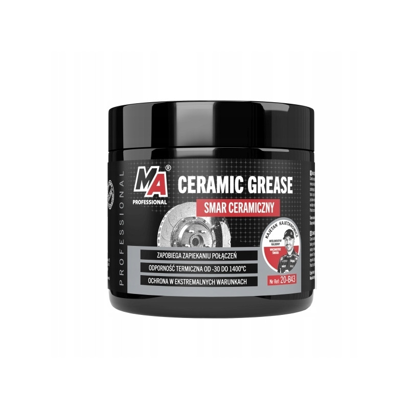 Smar ceramiczny pasta montażowa do układu hamulcowego 500 ml Smar ceramiczny pasta montażowa do układu hamulcowego 500 ml