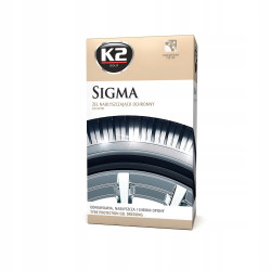 K2 SIGMA Żel do nabłyszczania opon gumy + aplikator gąbka 0,5l