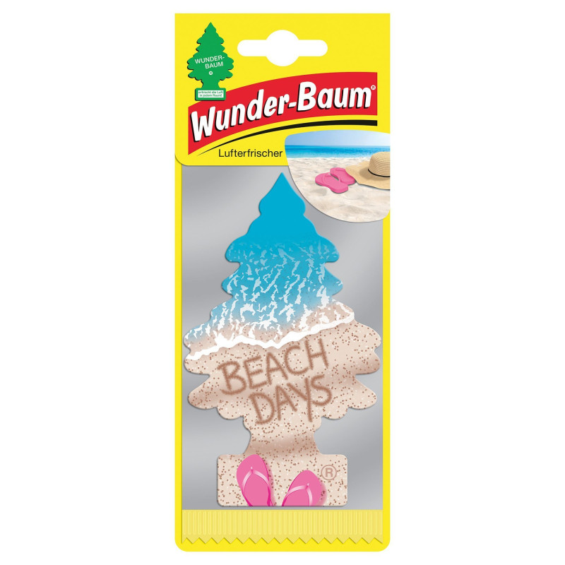WUNDER BAUM Odświeżacz samochowy zawieszka do samochodu beach days