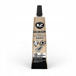 K2 Silikon czarny płynny wysokotemperaturowy do +350c 21g