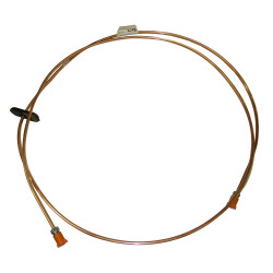 Przewody rurki hamulcowe miedziane Fiat 126p kpl