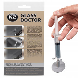 K2 Glass Doctor Zestaw do naprawy szyb i reflektorów samochodowy