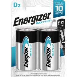 ENERGIZER Bateria Max Plus D LR20 2 szt