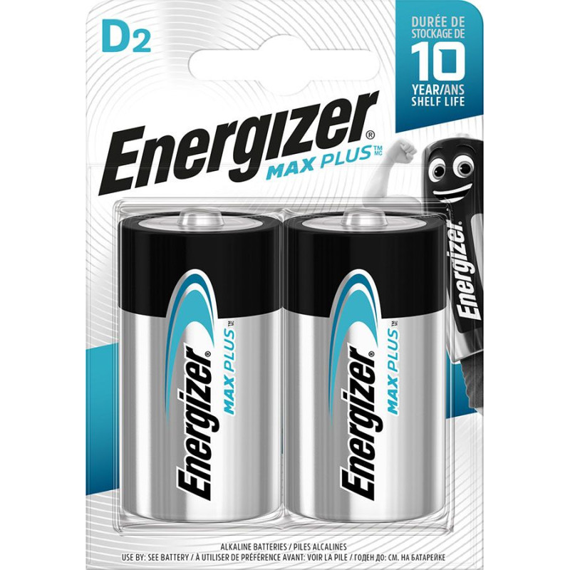 ENERGIZER Bateria Max Plus D LR20 2 szt