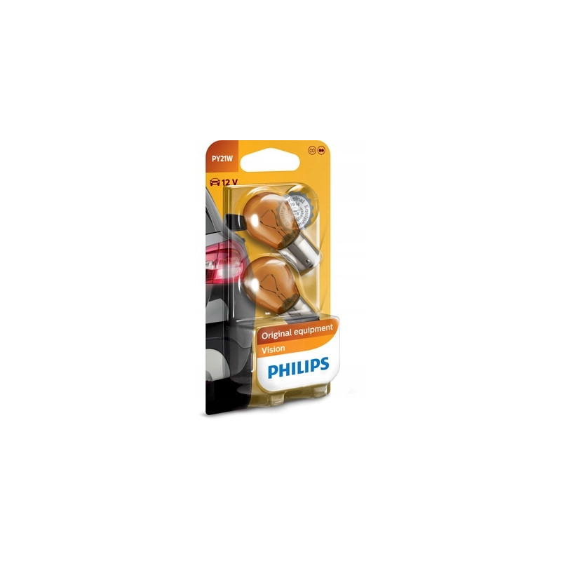 Żarówki Philips PY21W 12V 12496NA/B2 2 sztuki Żarówki Philips PY21W 12V 12496NA/B2 2 sztuki